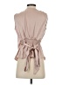 Unbranded Tan Sleeveless Blouse Size S - photo 2