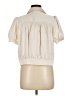 Industry 100% Polyester Ivory Short Sleeve Blouse Size M - photo 2