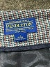 Pendleton 100% Virgin Wool Houndstooth Gray Wool Skirt Size 4 Petite - photo 4