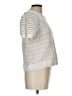 Madewell Chevron-herringbone Silver Pullover Sweater Size L - photo 4