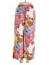 Natori 100% Rayon Paisley Ivory Casual Pants Size M - photo 2