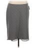 Apostrophe Argyle Gray Casual Skirt Size 14 - photo 1