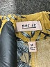 Per Se Floral Gold Linen Pants Size M - photo 4