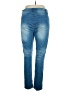 VIP Jeans Solid Blue Jeans Size 17 - 18 - photo 2