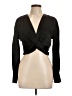 Zara Black Long Sleeve Top Size L - photo 1