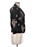 XOXO Floral Black Blazer Size M - photo 4