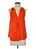 Joie 100% Silk Orange Sleeveless Silk Top Size S - photo 1