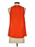 Joie 100% Silk Orange Sleeveless Silk Top Size S - photo 2