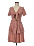 Egs Polka Dots Pink Casual Dress Size M - photo 1