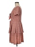 Egs Polka Dots Pink Casual Dress Size M - photo 5