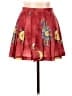 LBH 100% Polyester Paisley Red Casual Skirt Size 10 - photo 1