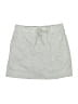 Unbranded Solid Gray Casual Skirt Size L - photo 1