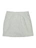 Unbranded Solid Gray Casual Skirt Size L - photo 2