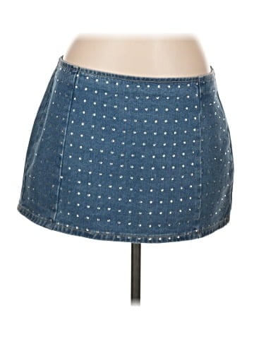 PrettyLittleThing Denim Skirt (view 1)