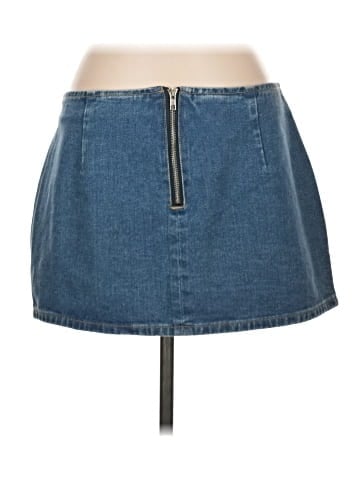 PrettyLittleThing Denim Skirt (view 2)
