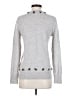 Equipment Silver Cardigan Size S - photo 2