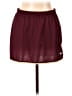 Nike 100% Polyester Solid Burgundy Casual Skirt Size L - photo 1