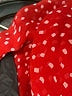 Old Navy 100% Polyester Hearts Red Casual Dress Size XXL - photo 7