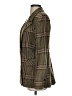 Avec Les Filles Plaid Brown Coat Size S - photo 5