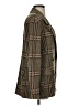 Avec Les Filles Plaid Brown Coat Size S - photo 4