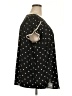 Torrid 100% Polyester Polka Dots Black Short Sleeve Blouse Size 3X Plus (3) - photo 4