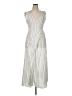 Onia Stripes Silver Ivory Casual Dress Size XL - photo 1