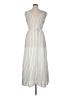 Onia Stripes Silver Ivory Casual Dress Size XL - photo 2