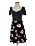 Assorted Brands Floral Black Casual Dress Size S - photo 1
