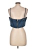 PrettyLittleThing Blue Tank Top Size 10 - photo 2