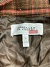 Derek Lam 10 Crosby Plaid Brown Coat Size 10 - photo 6