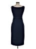 Ellen Tracy 100% Polyester Solid Blue Casual Dress Size 6 Petite - photo 2