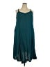 Torrid Teal Casual Dress Size 3X Plus (3) - photo 1