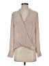 Chelsea28 100% Polyester Tan Long Sleeve Blouse Size XS - photo 1