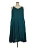 Torrid Teal Casual Dress Size 3X Plus (3) - photo 2