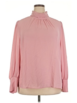 ELOQUII Long Sleeve Blouse (view 1)