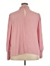 ELOQUII 100% Polyester Pink Long Sleeve Blouse Size 18 Plus - photo 2