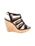 Enzo Angiolini Brown Wedges Size 7 1/2 - photo 1