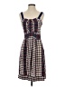 Marc by Marc Jacobs 100% Polyester Argyle Blue Casual Dress Size 2 - photo 1