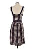 Marc by Marc Jacobs 100% Polyester Argyle Blue Casual Dress Size 2 - photo 2