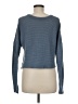 Unbranded Solid Blue Pullover Sweater Size M - photo 2