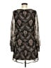Xhilaration 100% Polyester Paisley Black Cocktail Dress Size M - photo 2