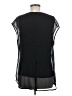 DR2 Black Short Sleeve Blouse Size M - photo 2