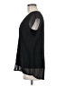 DR2 Black Short Sleeve Blouse Size M - photo 5