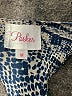 Parker 100% Silk Blue Sleeveless Silk Top Size M - photo 7