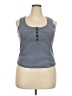 LC Lauren Conrad Blue Tank Top Size XXL - photo 1