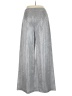 Assorted Brands 100% Polyester Metallic Silver Casual Pants Size XL - photo 2