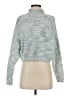 Sincerely Jules Metallic Teal Turtleneck Sweater Size XS - photo 1