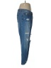 Ann Taylor LOFT 100% Cotton Hearts Blue Jeans Size 28 waist - photo 4