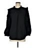 J.Crew 100% Polyester Black 3/4 Sleeve Blouse Size M - photo 1