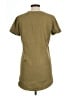 Forever 21 Green Tan Short Sleeve Top Size L - photo 2
